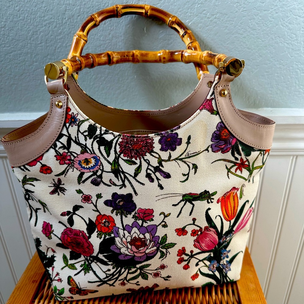 🔥🔥🔥NWOT Gucci Flora Bamboo